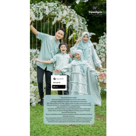 Sarimbit Famset Ukkasya X Sarah by Urfimutiyaro Original