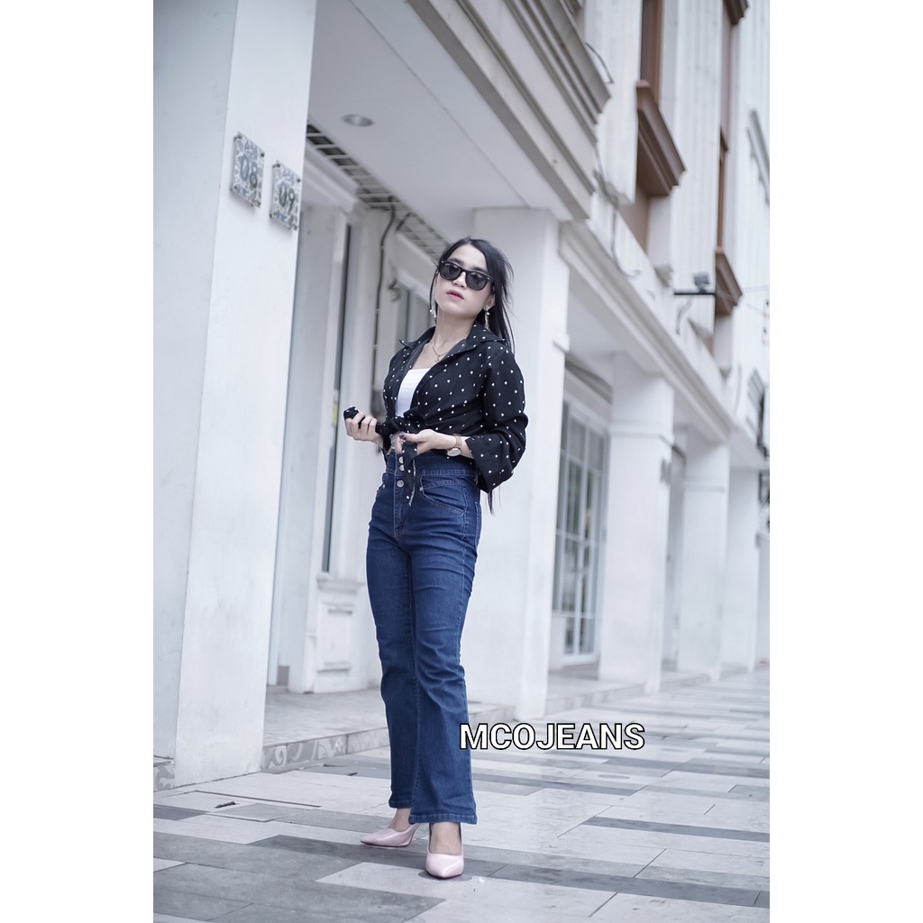MCO - Celana Wanita - Cutbray Keysa - Cutbray Jeans Wanita Terbaru - OOTD SZ 27-34