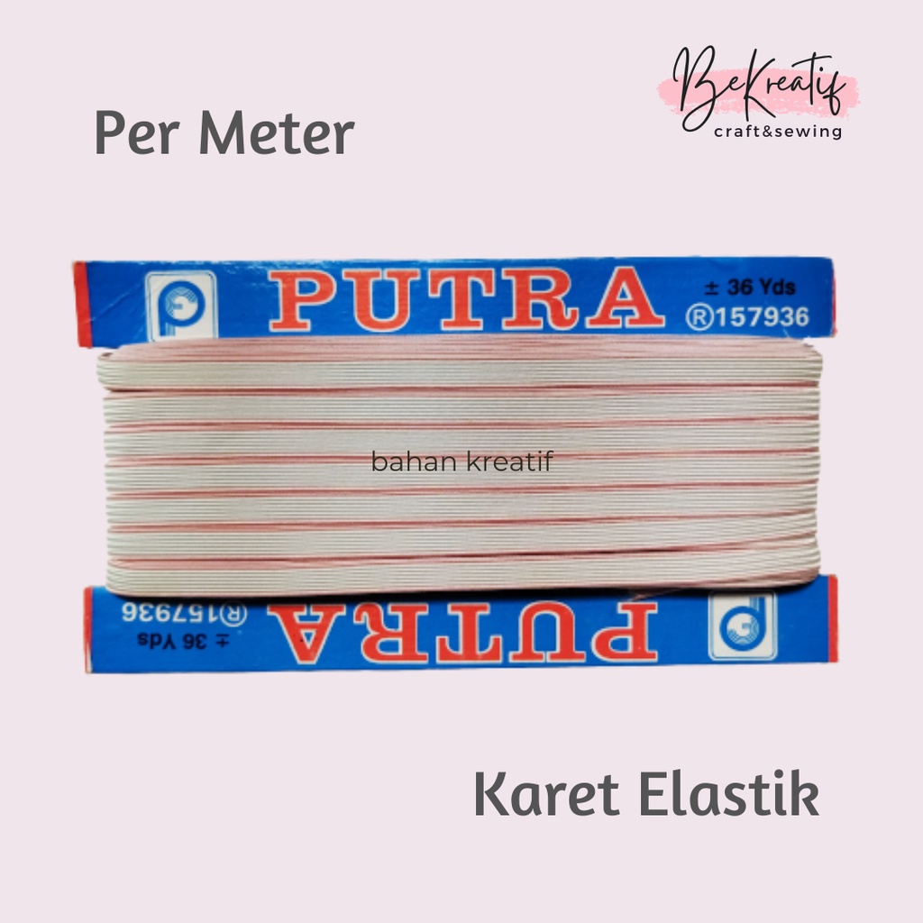 Karet Elastik Kolor Per Meter