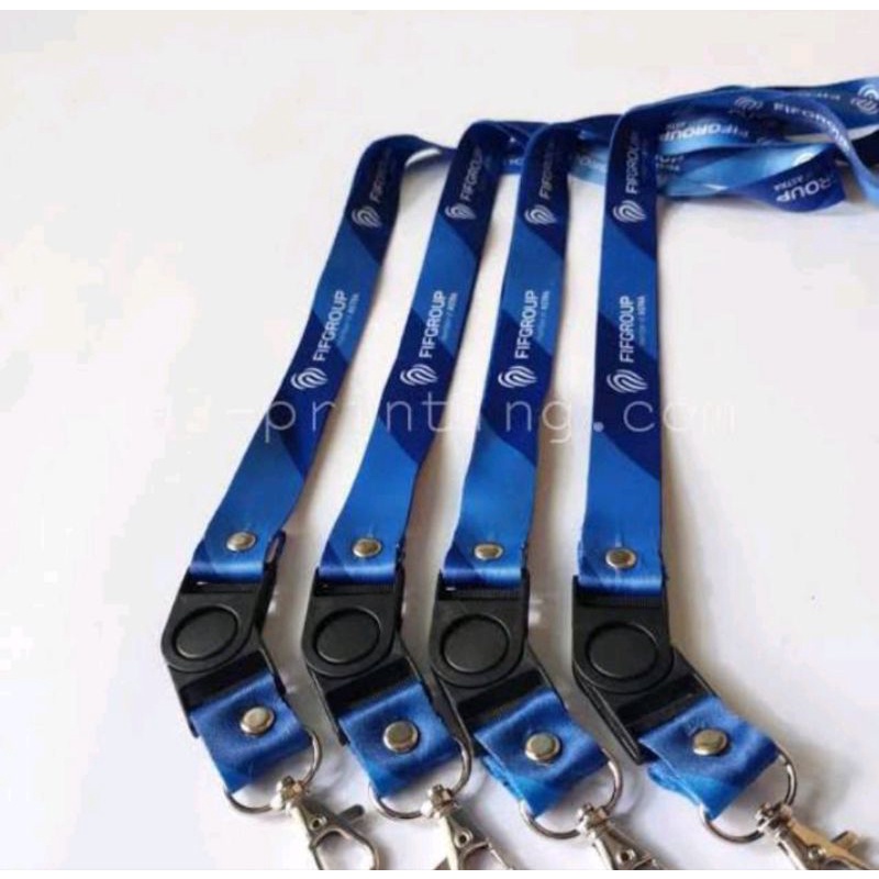 Tali id card fifgroup [READY STOK] Lanyard printing satuan