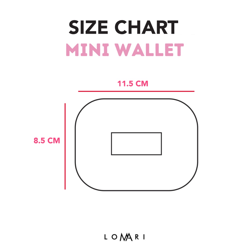 Mini Wallet Lomari - Dompet Wanita