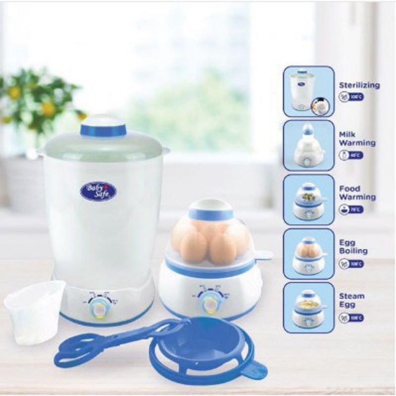 BABY SAFE MULTI FUNCTION STERILIZER WITH LED