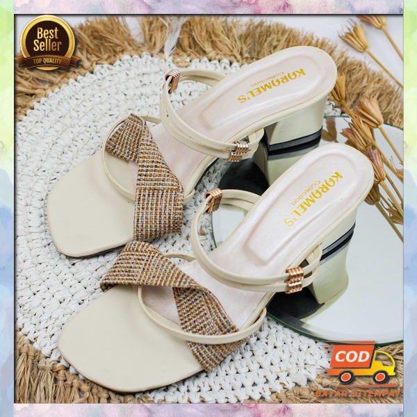 Heels Hak Tahu Us01 Hills Pesta Hils Fashion Wanita Remaja Dewasa Hells Cewek Terbaru Heels Hills He