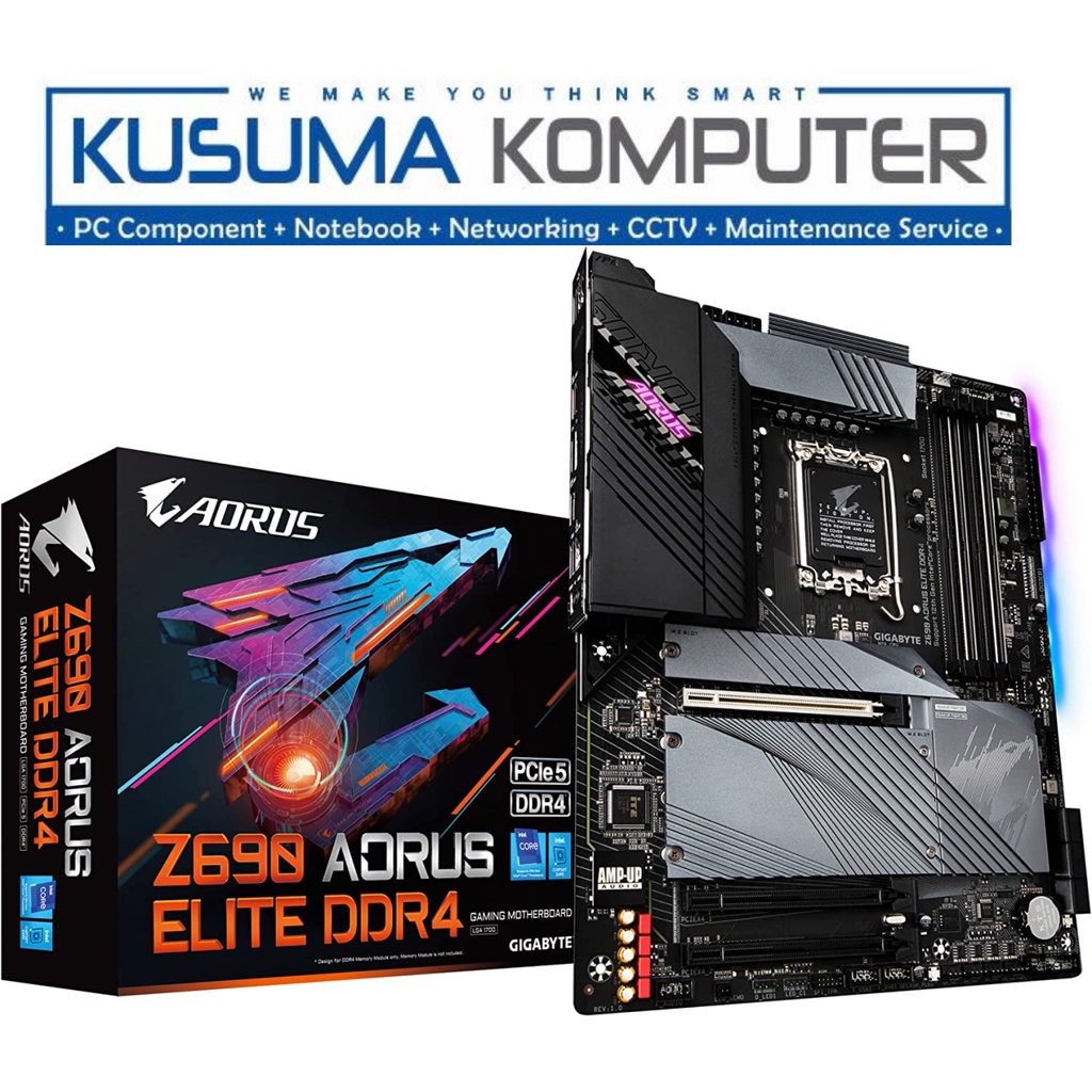 Gigabyte Aorus Z690 AORUS ELITE DDR4 4 DIMMs LGA 1700