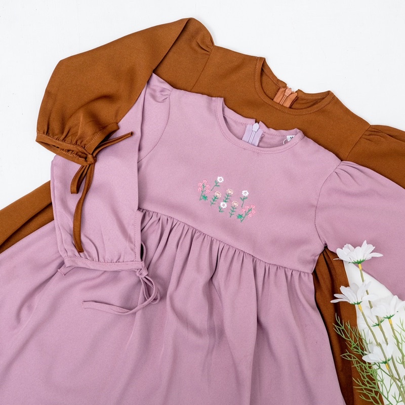 Ayesha - FLORA DRESS | Tunik Anak Elegan