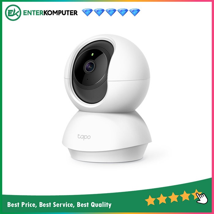 TP - Link Pan/Tilt Home Security Wi-Fi Camera - Tapo C210