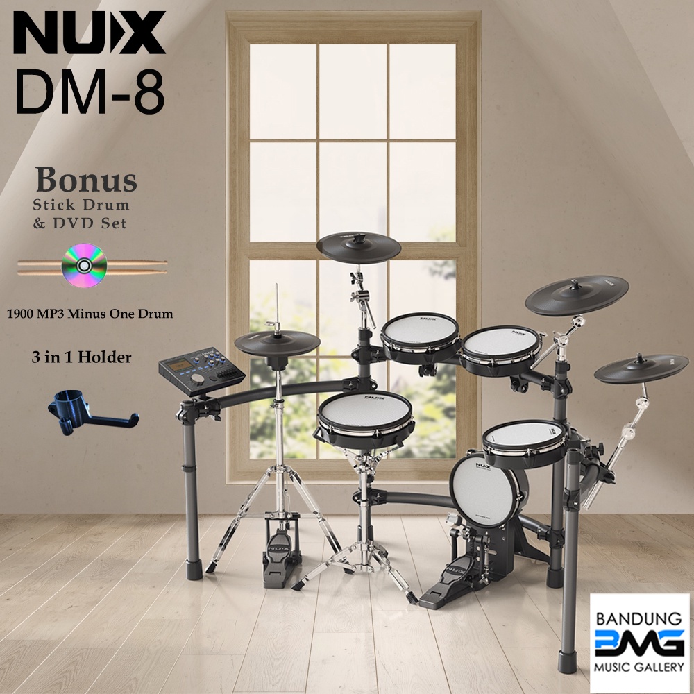 NUX DM 8 Drum Elektrik / DM8 / DM-8 Electric Drum