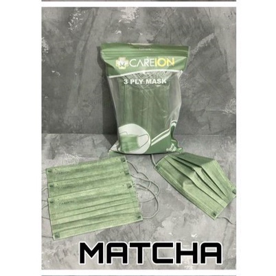 MASKER EARLOP CAREION 3 ply ISI 50PC