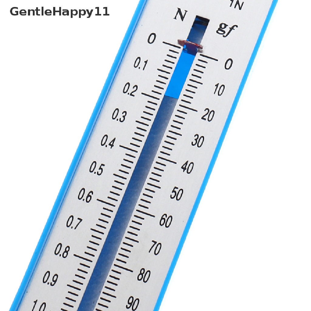 Gentlehappy Spring Loaded Thrust Meter Lab Dynomometer Balance Newton Force Spring Scale id