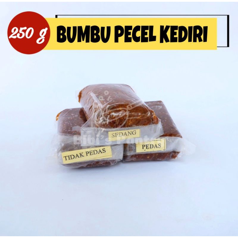 

BUMBU SAMBEL PECEL KEDIRI (Pecel MT Kediri) 250 gram