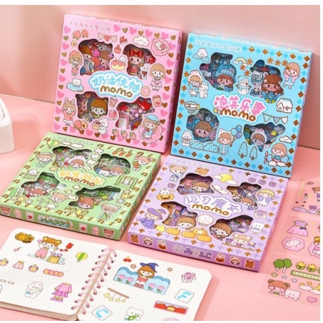 

[Kokowil] Stiker 2D Sticker botol minum 2D plastik anti air/Buku Diary Stiker Motif/Stiker Anti Air Stiker Motif Kartun Korea Lucu Anti Air Dekorasi Handbook Scrapbook DIY