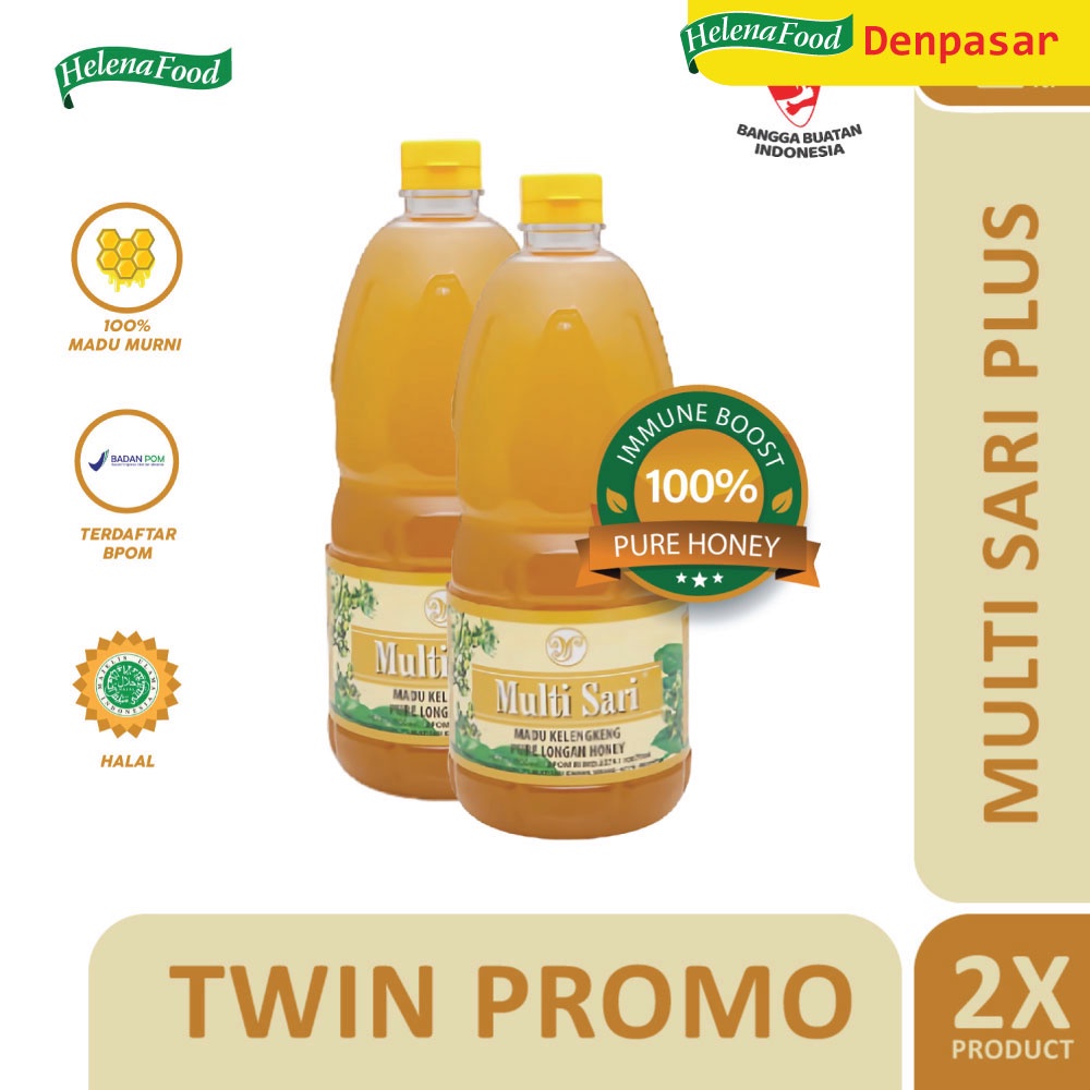 

MADU MURNI ASLI | Multisari Kelengkeng 2000 ml ( Twin Promo )