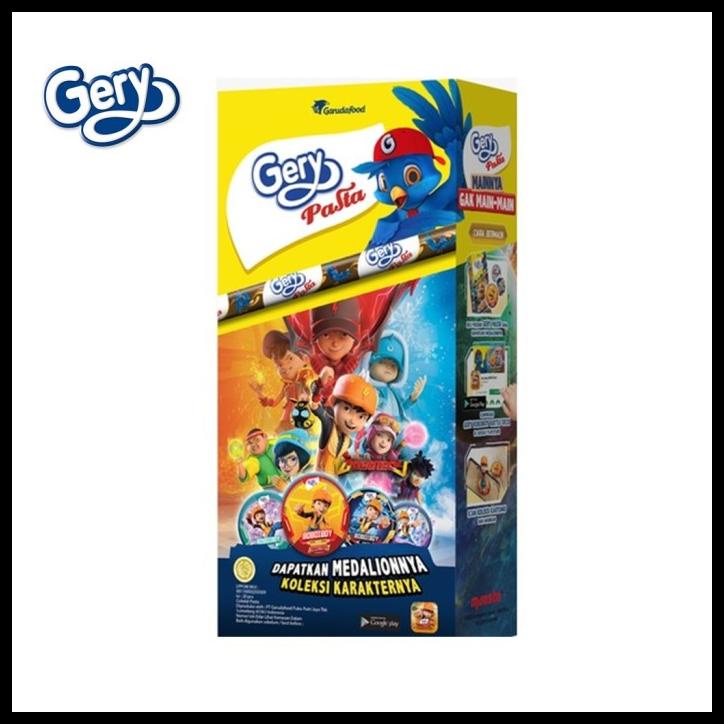 

Gery Pasta Coklat Lumer Boboiboy Box Isi 20 X 7Gr