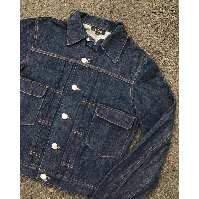 apc selvedge jeans denim