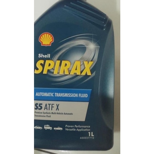 Oli ATF X Transmisi Power Steering Shell Spirax S5 1 Liter Original