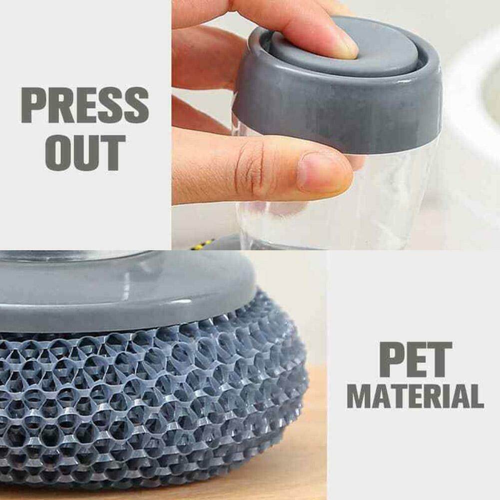 Sikat Pembersih Multifungsi Dengan Gagang Untuk Dapur