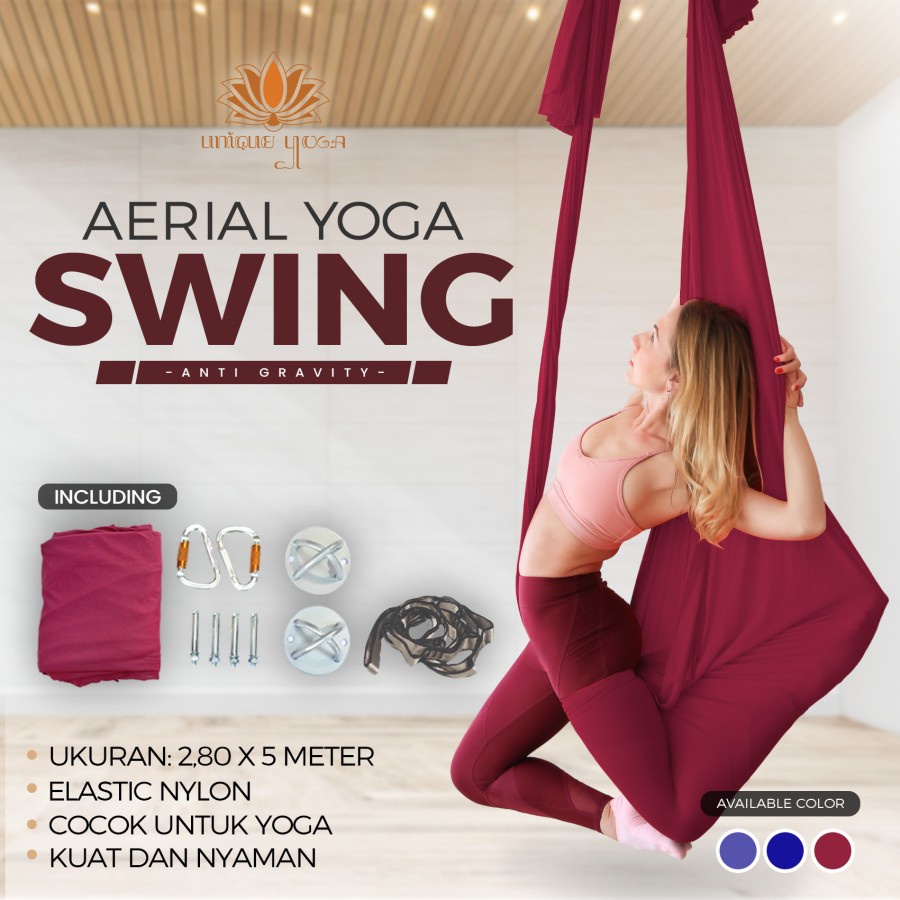 Yoga Swing / Swing yoga / Kain yoga / Tali Hammock