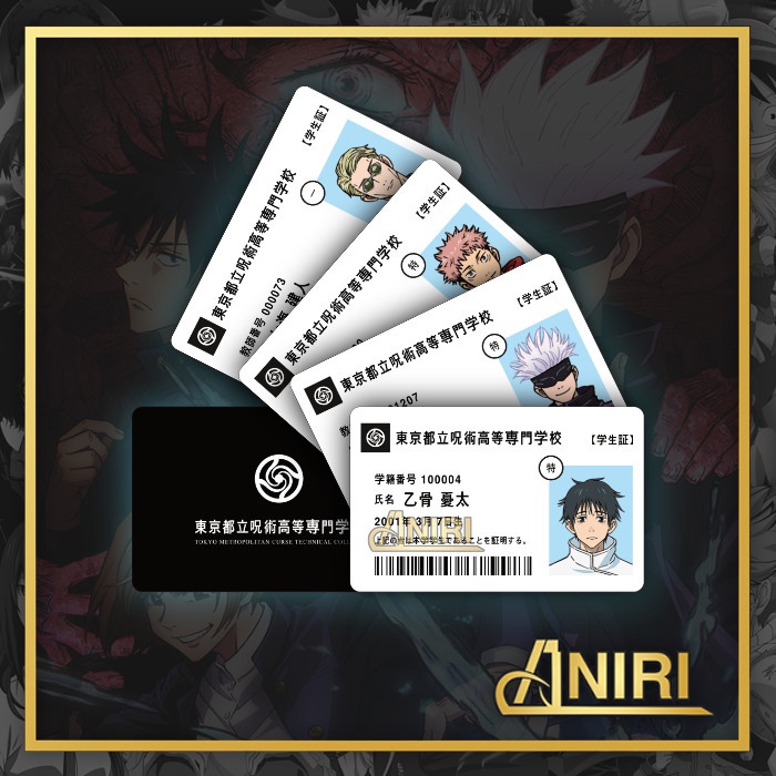 

Id Tag Id Card Jujutsu Kaisen