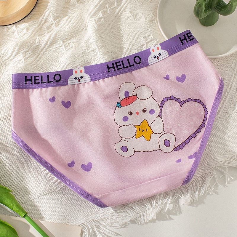 Kolor Anak Perempuan / CD Anak Perempuan / Celana Dalam Anak Perempuan 4 in 1 ( 4 Pcs/ Bungkus ) / Celana Sempak Anak Cewek/ Kancut Anak Perempuan/ Girl Underwear