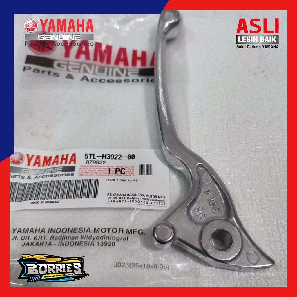 TUAS HANDLE HANDEL REM DEPAN KANAN MIO LAMA SPORTY SMILE SOUL FINO KARBU ORIGINAL 5TL-H3922-00