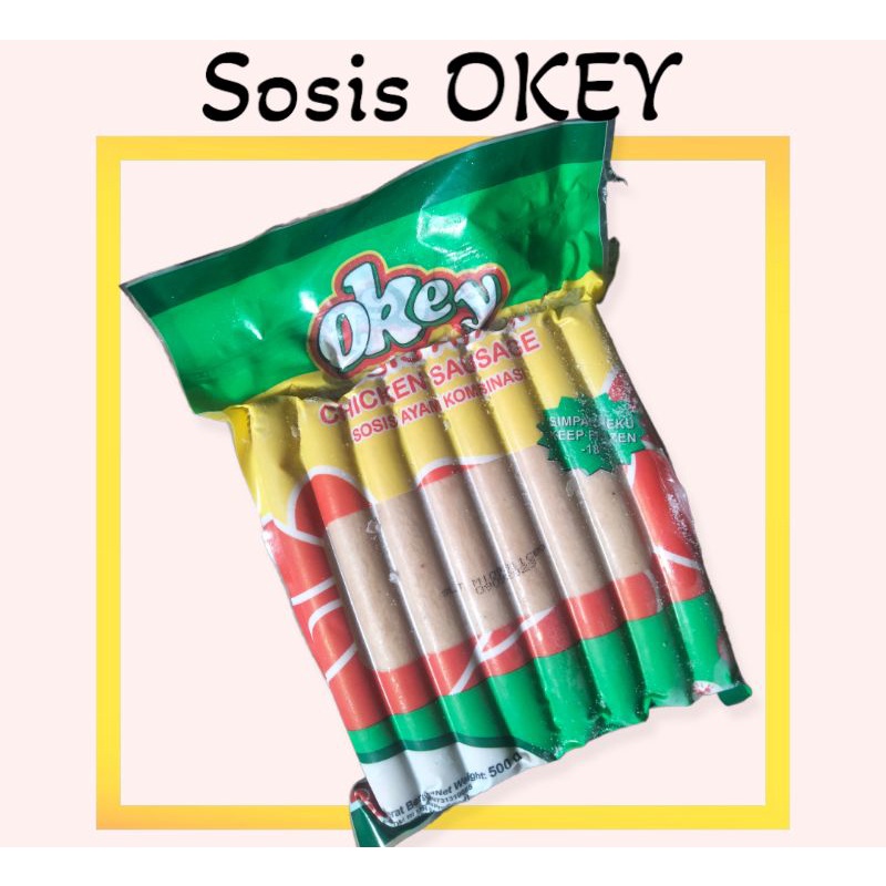 

SOSIS OKEY ISI 15 (500gr)