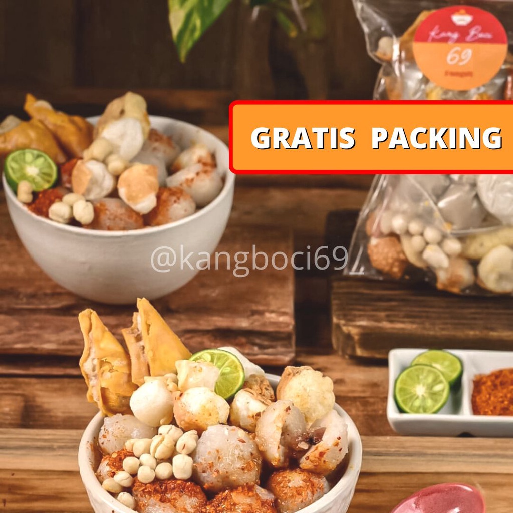 

Baso Aci Kang Boci 69 Boci Pangsit Isi 10 Boci Makanan Instant Khas Garut Indonesia Berat 200 Gram