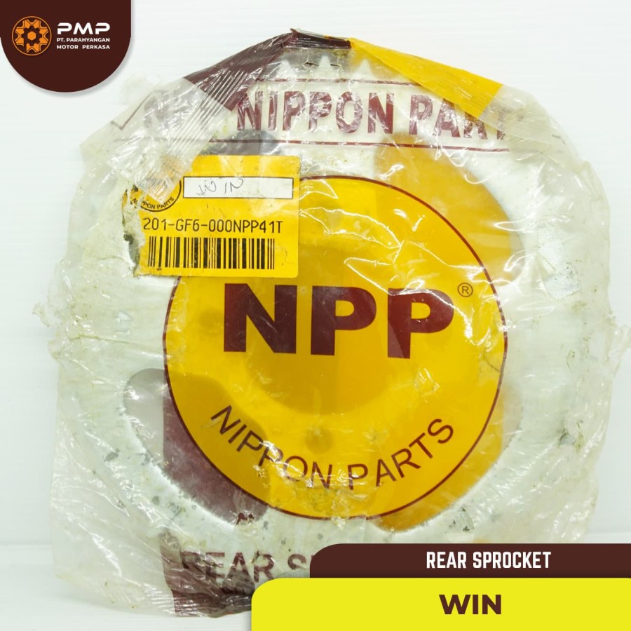 GEAR BELAKANG REAR SPROCKET WIN NPP