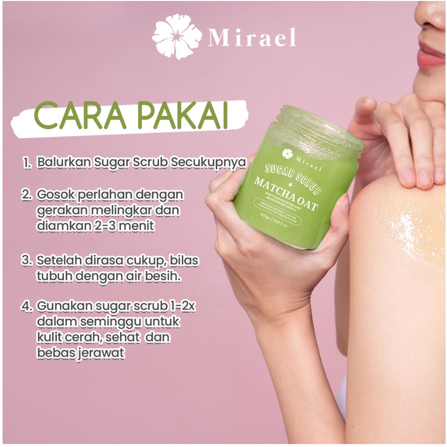 MIRAEL ALL VARIANT SUGAR SCRUB 300GR