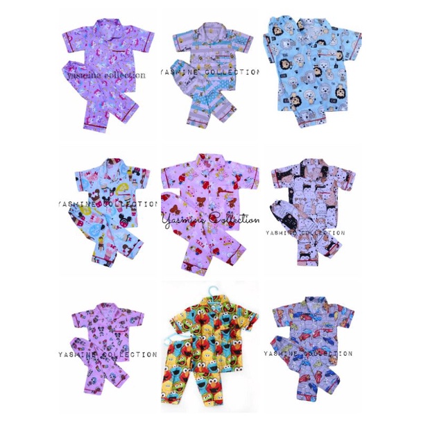 PIYAMA BAJU TIDUR ANAK  1-5 TAHUN PART2