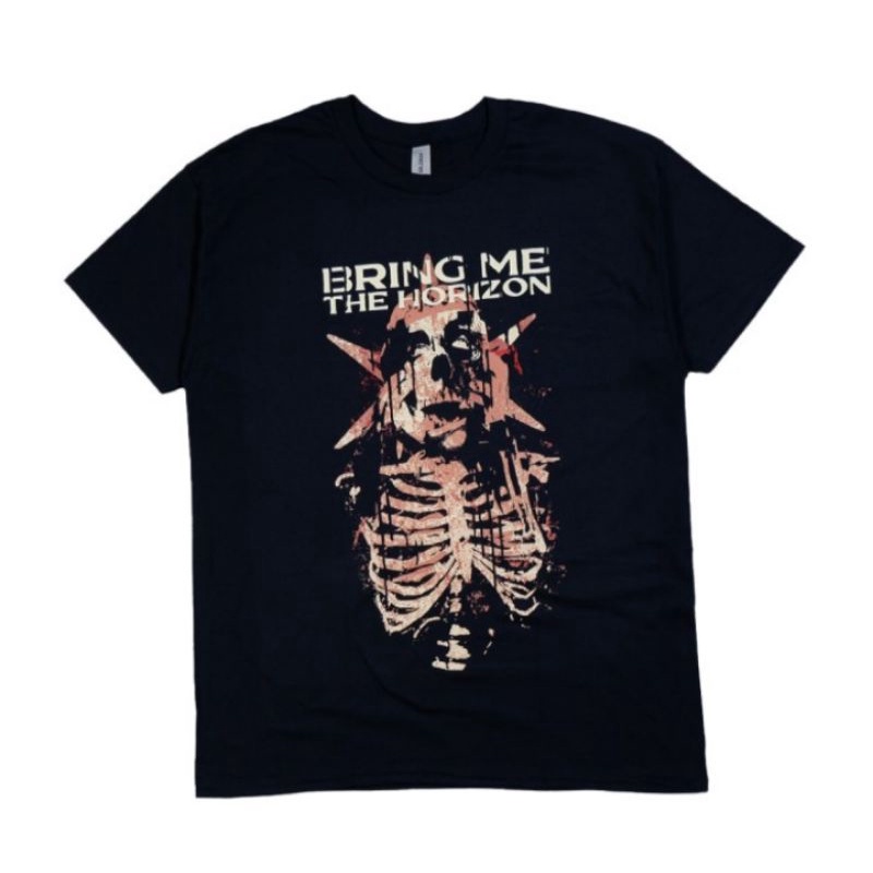 OFFICIAL BRING ME THE HORIZON - SKULL MESH -M