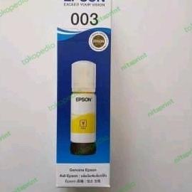 Tinta Epson 003 seri Printer ORIGINA L1110, L3110, L3101, L3150, L5190 - Hitam