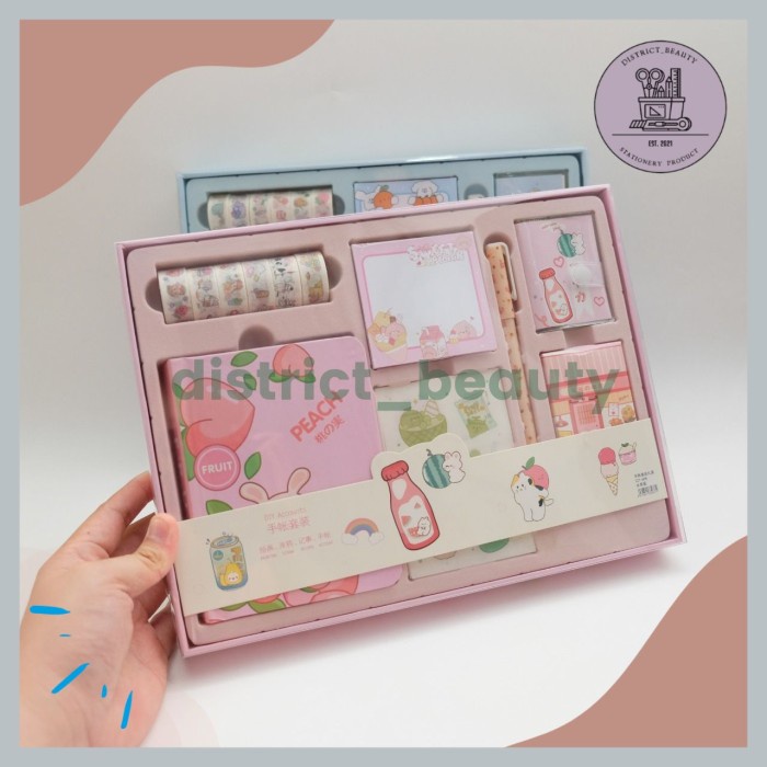 

Jurnal Paket Jurnal Set Kit Journal Book Paket Hampers Kado Anak