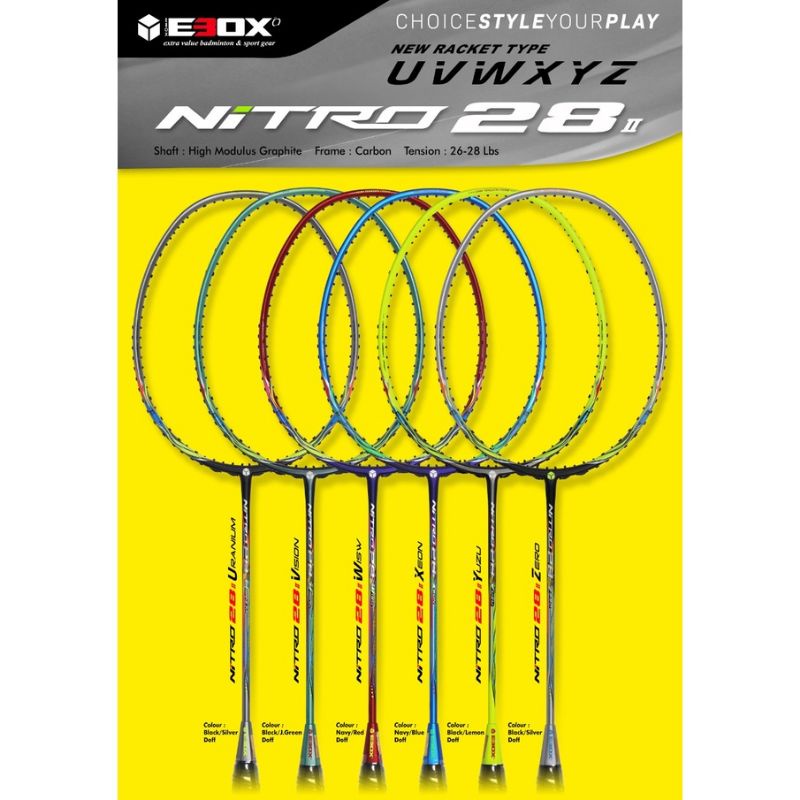 Raket Ebox Nitro 28 Gen ii Original