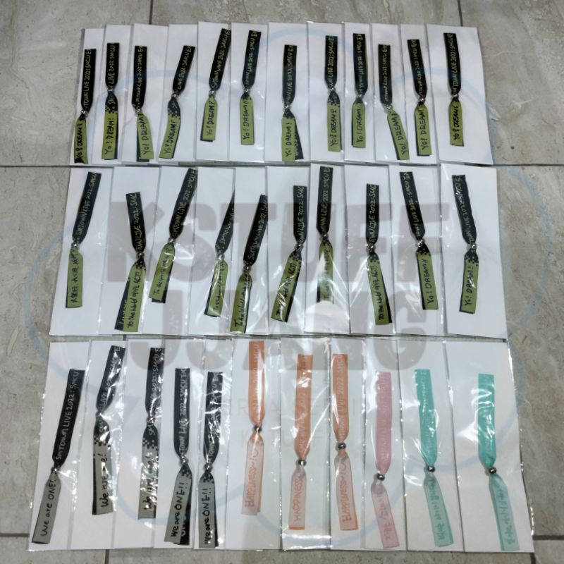 [BACA DESKRIPSI] SMTOWN LIVE SMCU FABRIC BRACELET
