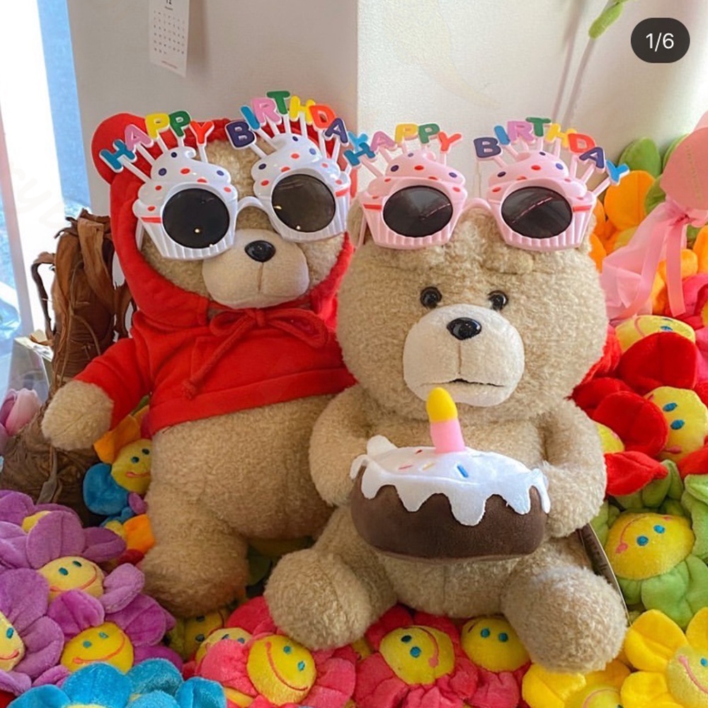 Ivorybaby Kacamata Happy Birthday Unisex Kacamata ulang tahun happy birthday glasses