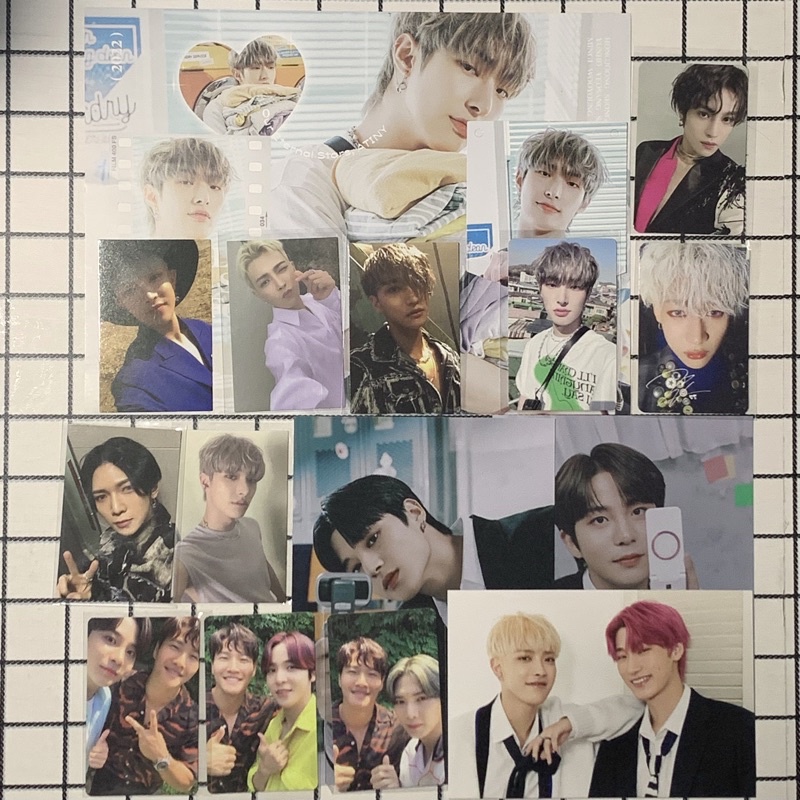 CLEARANCE SALE photocard ateez wayv nct got7 fever pt2 pt3 unit season songs ss kjk season greeting 