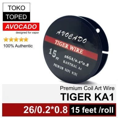 xx Authentic Avocado TIGER KANTAL A1 wire | kawat k0il kantal roll advanced