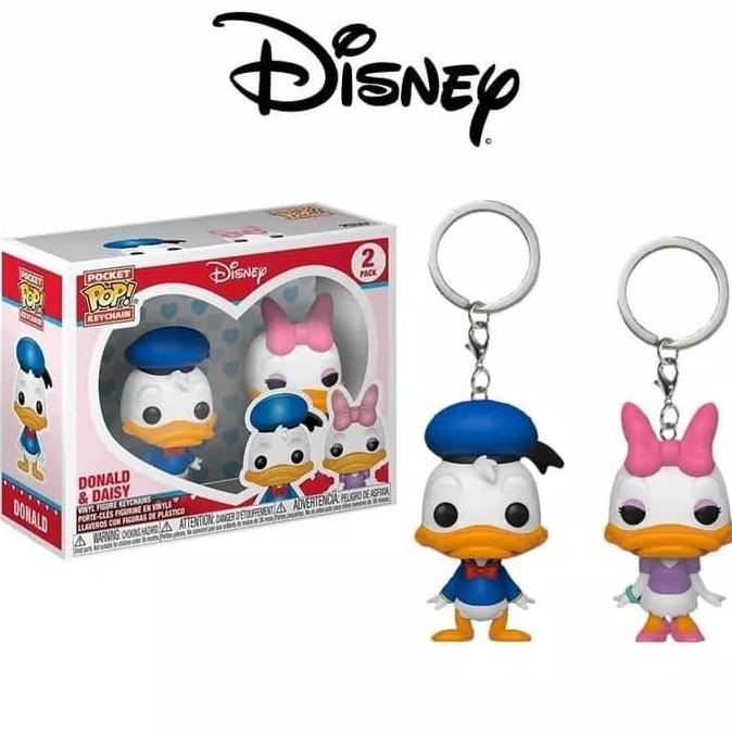 Funko Pop Keychain Disney Donald Duck - Donald & Daisy (Couple)