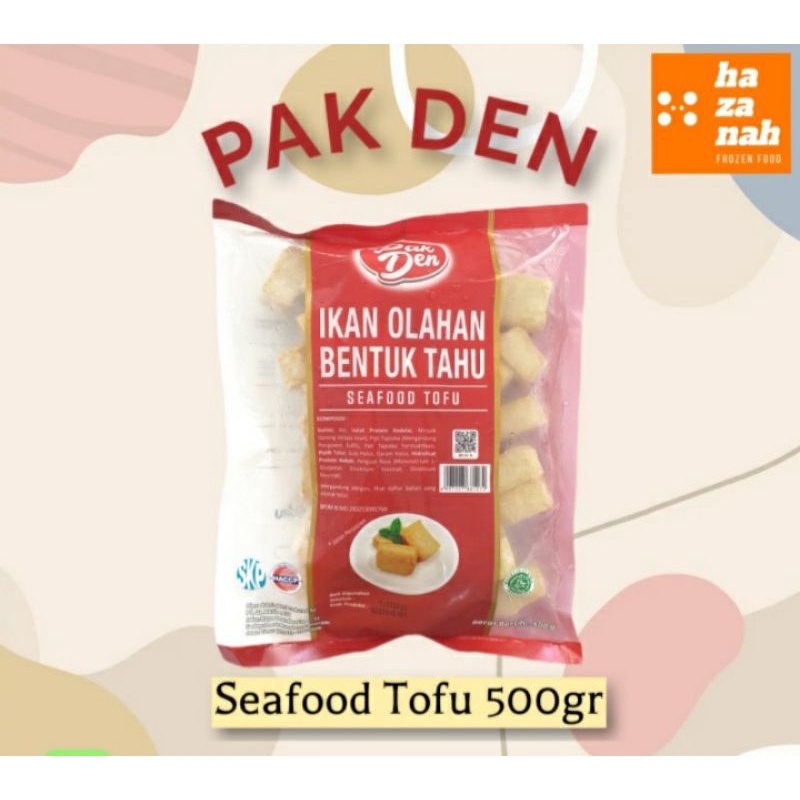 

Pak Den Seafood Tofu / Otak-otak ikan / Scallop / Bakso Ikan