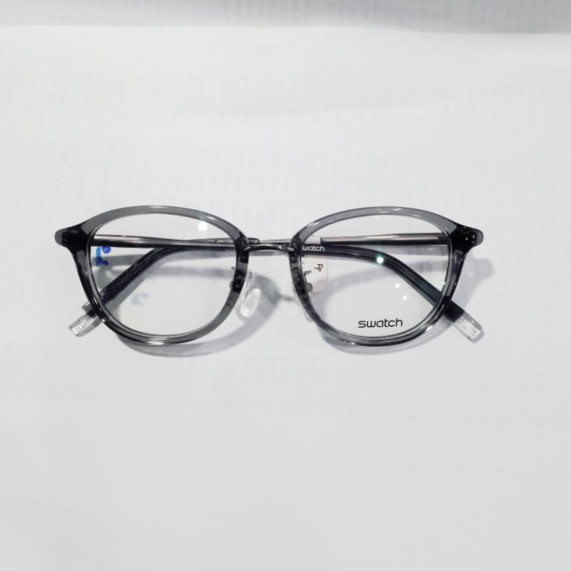 Kacamata Swatch Unisex's Full Frame SW153 Col.3 (Silver)