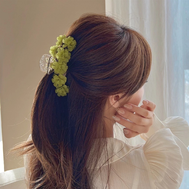 JEPIT BUNGA JEPITAN AKRILIK PANJANG FLOWER JEDAI BESAR KLIP AKSESORIS RAMBUT ELEGAN KOREA WANITA FLORAL FLOWER BESAR TEBAL KOREAN WOMEN FEMALE ELEGANT JAW THICK HAIR ACCESSORIES CLUTCHER CLAW CLIP CLIPS LARGE BIG LONG JUMBO HAIRCLIP FAIRY ELEGANT