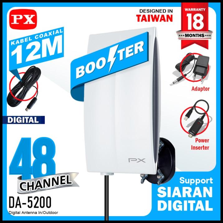 Antena Digital Tv Px Da-5200 Model Terbaru Px Da-5700