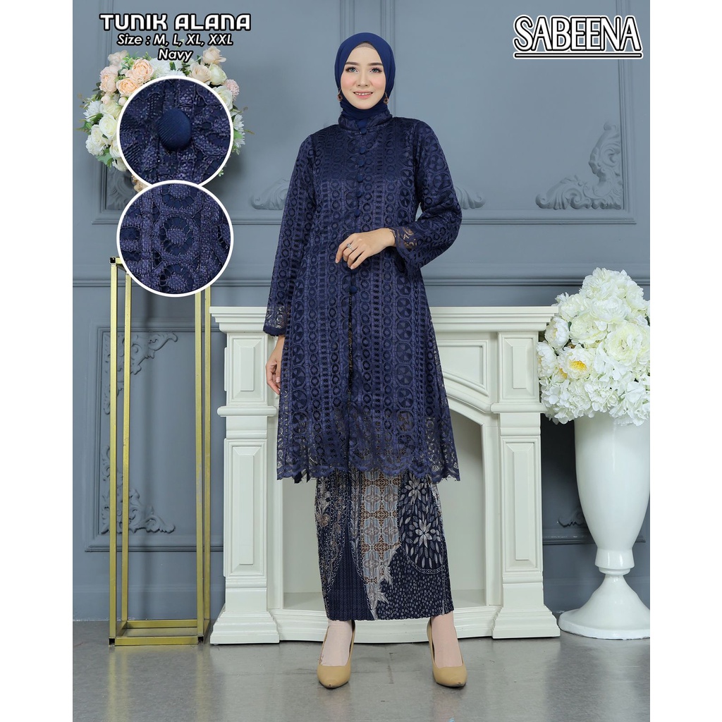 (COD) NEW COLLECTION TUNIK BURKAT KANCING DEPAN BUSUI MALIKA