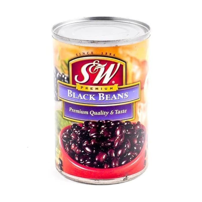 

NEW S&W black beans premium 425 gr SW BLACK BEANS BEAN
