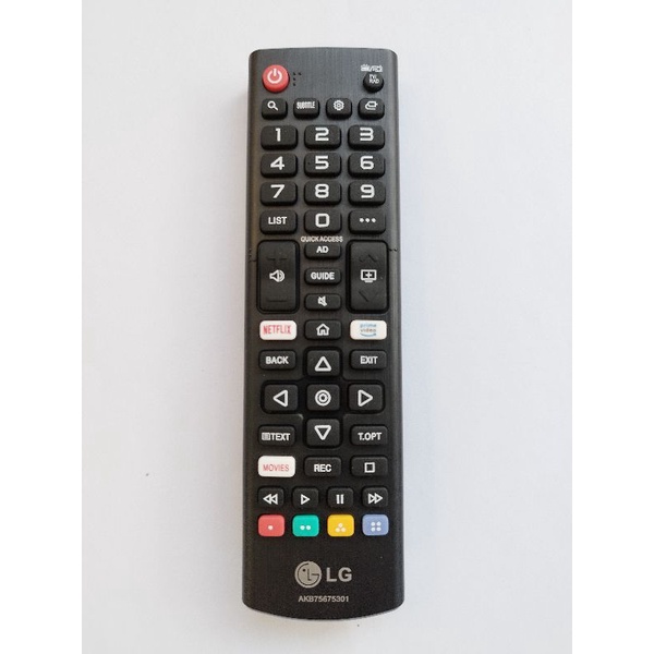 REMOT/REMOTE TV LCD/LED/SMART TV LG AKB75675311 -AKB75675301  ORI ORIGINAL ASLI NETFLIX PRIME VIDEO LM UM SERIES