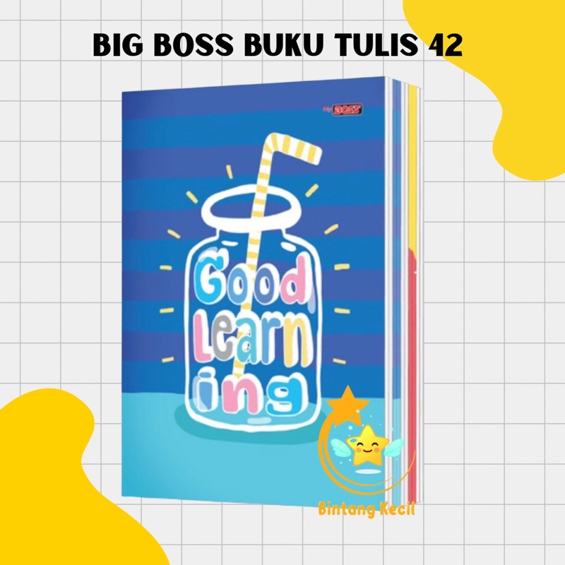 

[PAK] BUKU TULIS BIG BOSS 42 LEMBAR BOXY