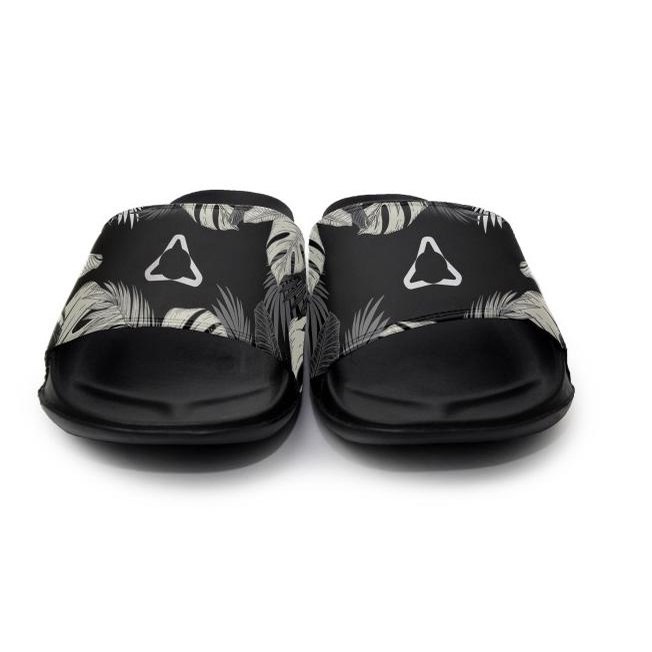 Sun Casual - Sandal Pria - Monstera Black / White - 39
