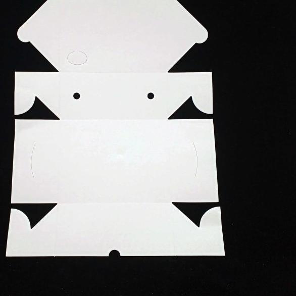 

KOTAK KUE - SNACK BOX - DUS KEMASAN MAKANAN - UK 12X16 - POLOS -100PCS