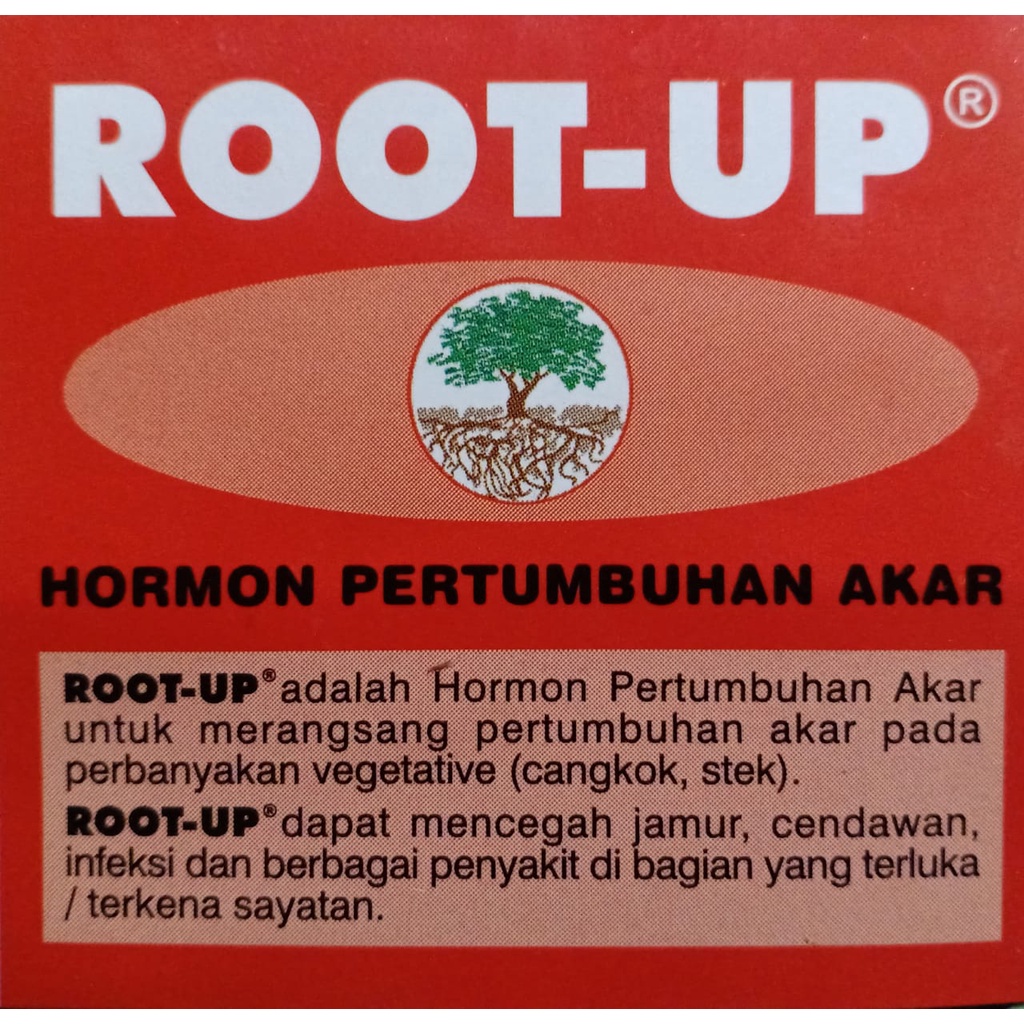 Root Up Akar Untuk Mempercepat Tumbuh Akar Pada Stek Tanaman Kemasan