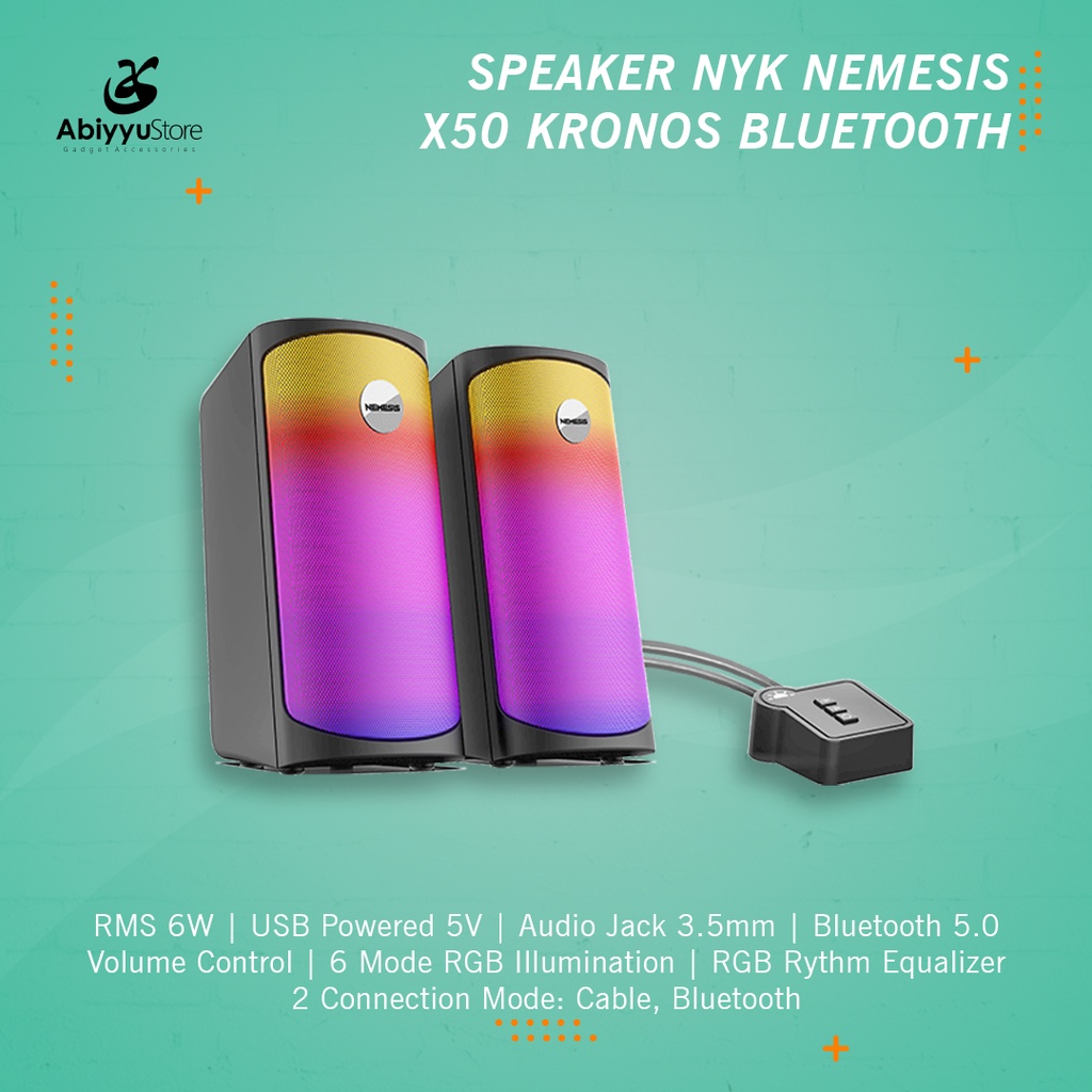 Jual Speaker Bluetooth NYK Nemesis Kronos X50 Wireless Gaming Speaker